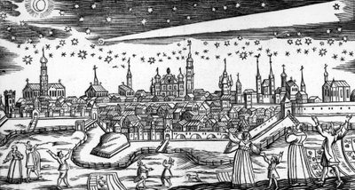 Korkunç Kuyruklu Yıldız, 1680, Bach Abraham by German School