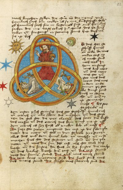 Üçlü Birlik, c.1464 (suluboya ve mürekkep) by German School