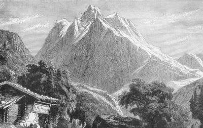 Wetterhorn by German School
