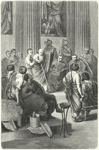 Kör Appius Claudius Caecus, Roma Senatosu