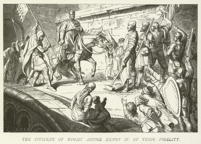 Worms vatandaşları, Henry IV