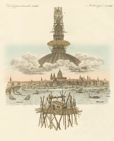 Londra panoraması için St. Pauls Katedrali