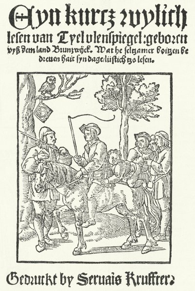 Servais Kruffter tarafından basılan Till Eulenspiegel