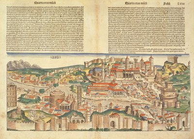 Hartmann Schedel (1440-1514) 1493 tarafından Nuremberg Chronicle
