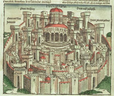 Hartmann Schedel (1440-1514) 1493 tarafından Nuremberg Chronicle