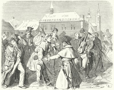 Almanya, Göttingen Üniversitesi öğrencileri tarafından yürüyüş by German School