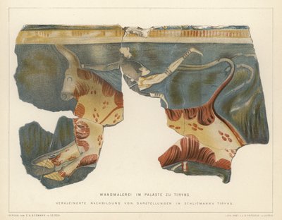 Alman arkeolog Heinrich Schliemann tarafından kazılan Yunanistan, Tiryns