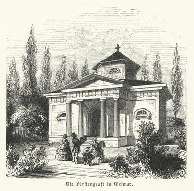 Weimarer Fuerstengruft, Saxe-Wemar-Eisenach Dükleri