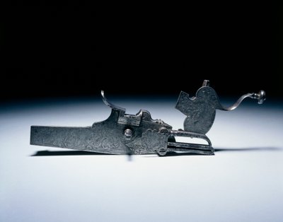 Av tüfeğinden tekerlek kilidi, c.1720-40 (çelik) by German School