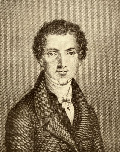 Wilhelm Hauff (1802-1827) by German School