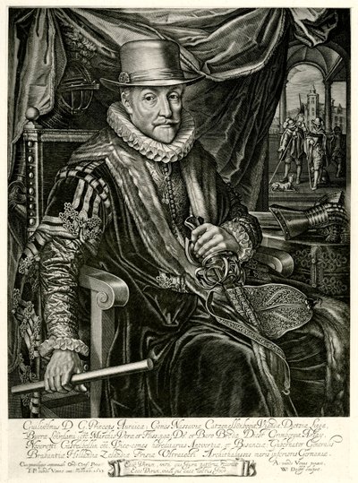 Nassau-Turuncu William I by German School
