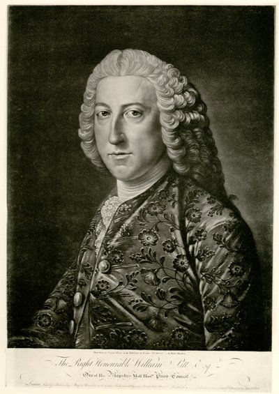 William Pitt d. A. by German School