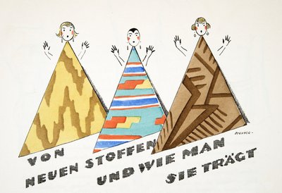 "von neuen stoffen und wie man sie trägt" Styl