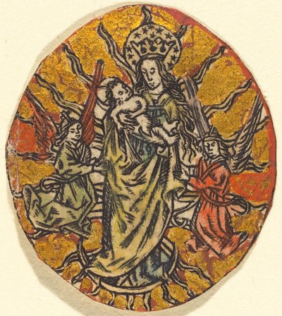madonna ve çocuk by German or Netherlandish 15th Century
