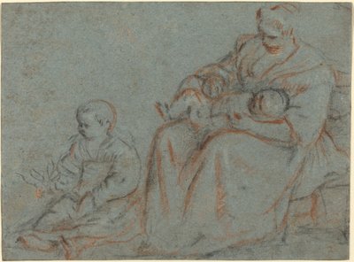 ev sahnesi by Gerolamo Bassano