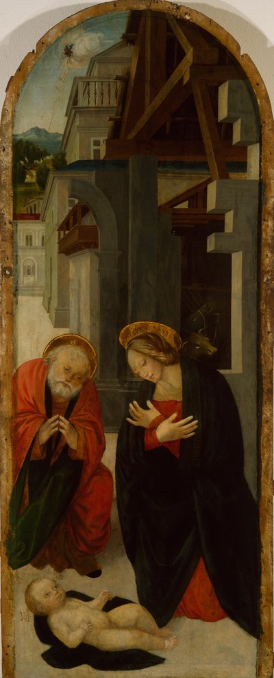 Bebek İsa'nın Hayranlığı (resim) by Gerolamo Giovenone