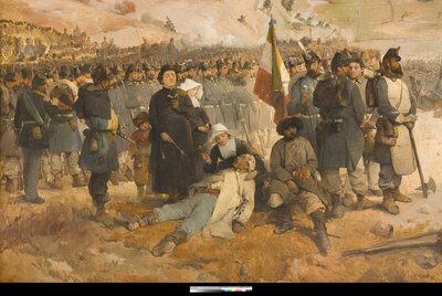 Chernaya Savaşı by Gerolamo Induno