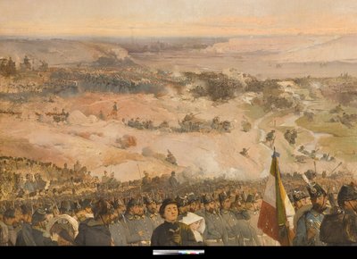 Chernaya Savaşı by Gerolamo Induno