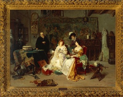 Antika Satıcısı, Gerolamo Induno by Gerolamo Induno
