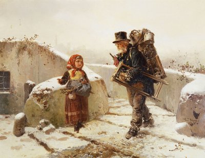 Pedlar by Gerolamo Induno