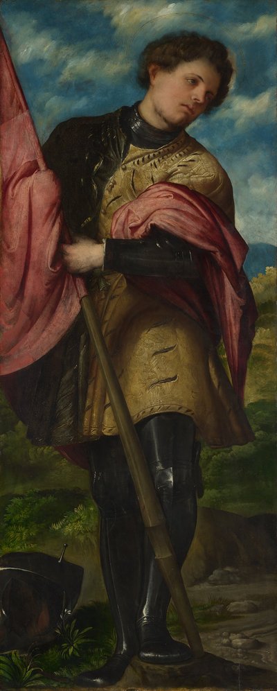 Aziz İskender, yaklaşık 1524 by Gerolamo Romanino