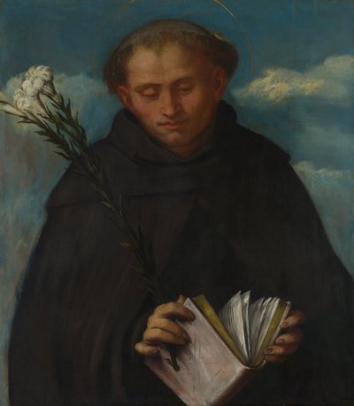 Aziz Filippo Benizzi, yaklaşık 1524 by Gerolamo Romanino