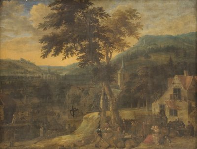 Bir Köy Kutlaması by Gerrit Battem