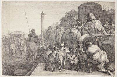 Listra'da Paul ve Barnabas by Gerrit Claesz. Bleker
