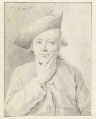 Mansbüste by Gerrit Dadelbeek