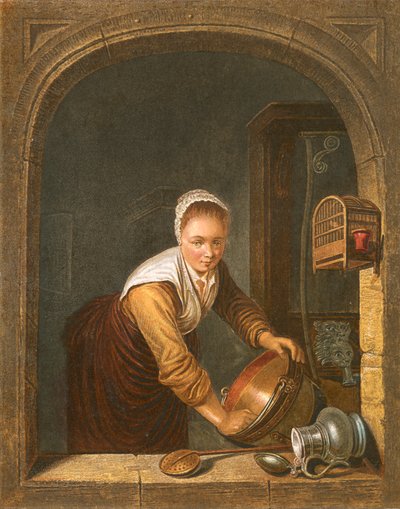 Menagere by Gerrit Dou