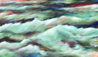 Paskalya Pasifik, 2018 (tuval üzerine akrilik) by Gerrit Greve
