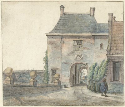 Heemstede kalesinin kapısı by Gerrit Lamberts