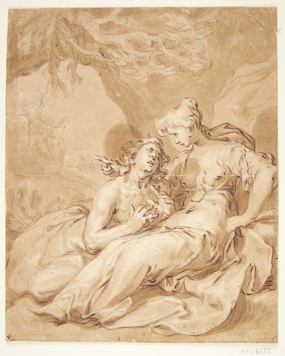 Sevgi dolu çift by Gerrit Pietersz