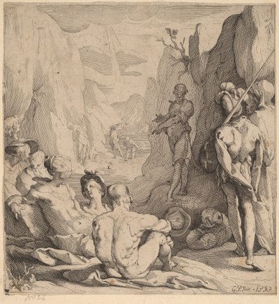 Vaftizci Yahya, Vaaz by Gerrit Pietersz Sweelinck