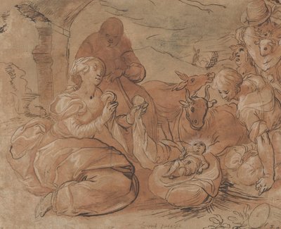 Çobanların Tapınması, 1599. by Gerrit Pietersz Sweelink