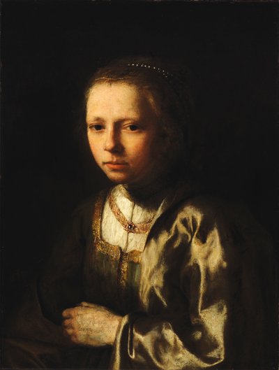 Genç Kız, 17. yüzyıl. by Gerrit Willemsz Horst