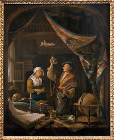 Doktor idrarda. Gerard Dow