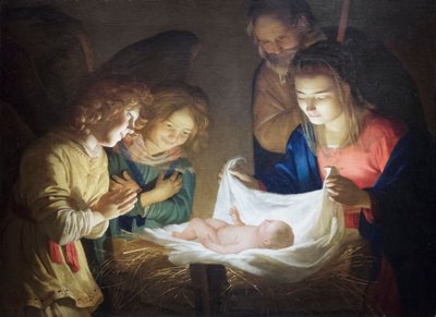 Çocuğun Hayranlığı by Gerrit van Honthorst