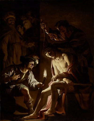 Dikenlerle Taçlandırılan İsa, c.1620 by Gerrit van Honthorst