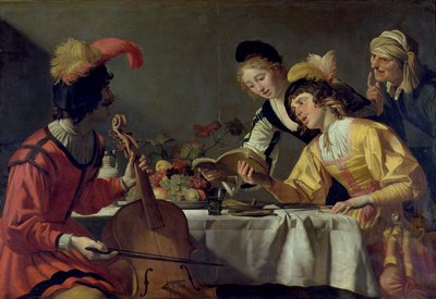 ಕನ್ಸರ್ಟ್ ಟರ್ಕಿ by Gerrit van Honthorst