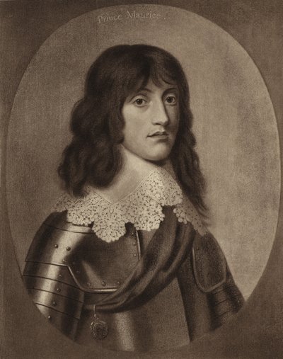Maurice, Prens Palatine by Gerrit van Honthorst