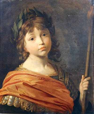 Prens Rupert (1619-82) Mars gibi bir çocuk (tuval üzerine yağlı boya) by Gerrit van Honthorst