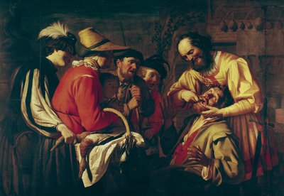 Diş Çıkarıcı (tuval üzerine yağlı boya) by Gerrit van Honthorst
