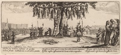 Asılı by Gerrit van Schagen after Jacques Callot