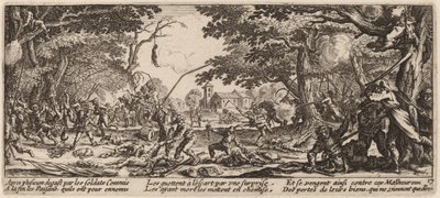 Köylüler Kendilerinin İntikamı by Gerrit van Schagen after Jacques Callot