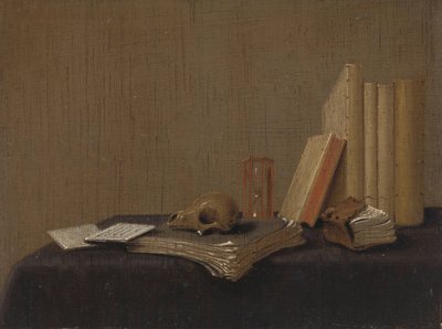 Natürmort Vanitas by Gerrit van Vucht