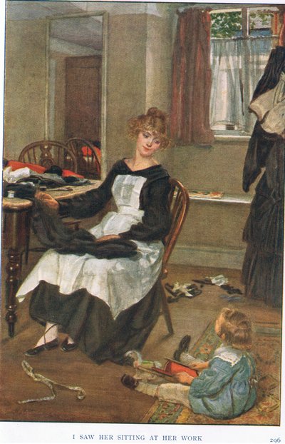 onu iş yerinde otururken gördüm by Gertrude E. Demain Hammond