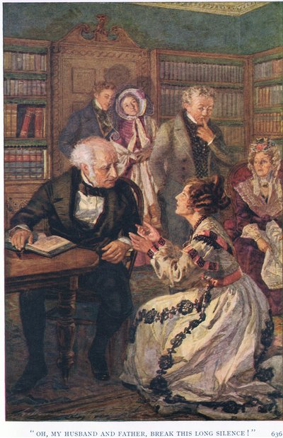 "Ah, kocam ve babam, bu uzun sessizliği bozun!" by Gertrude E. Demain Hammond