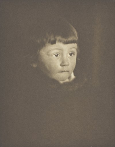 Bir Çocuğun Portresi, 1897. by Gertrude Käsebier