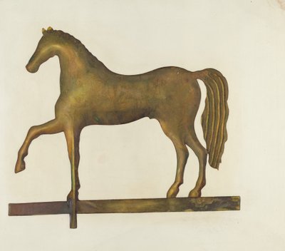 Rüzgar Gülü Atı, c. 1940. by Gertrude Koch